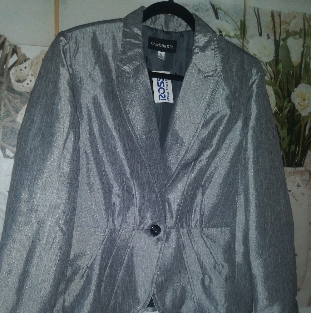 Charlotte & Co. Blazer Sz.12 NWT